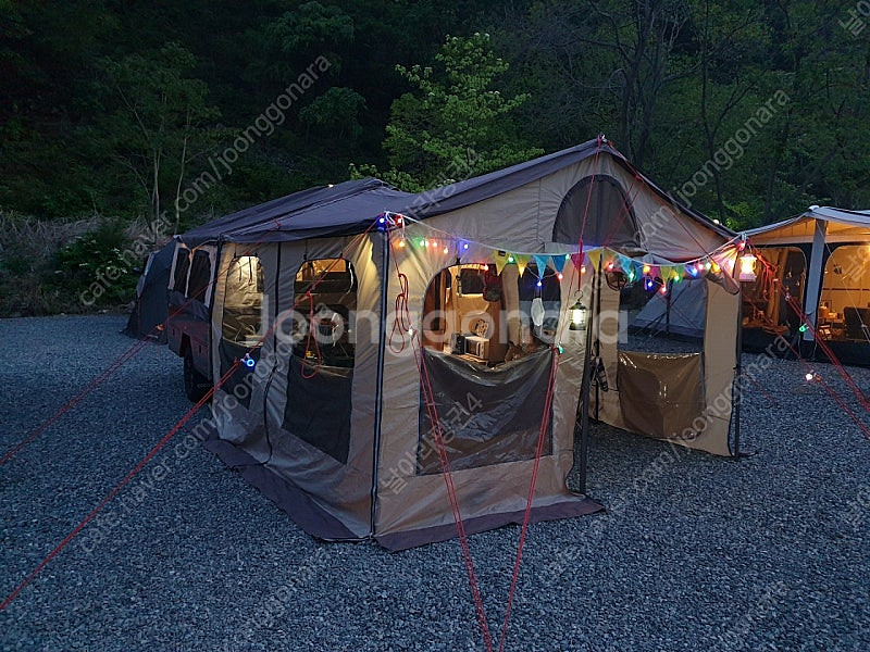 코쿤 CC4 원폴딩 캠핑트레일러(20년11월식,전동무버,무시동히터 적용)--0