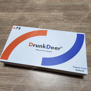 Drunkdeer A75 PBT white (드렁크디어