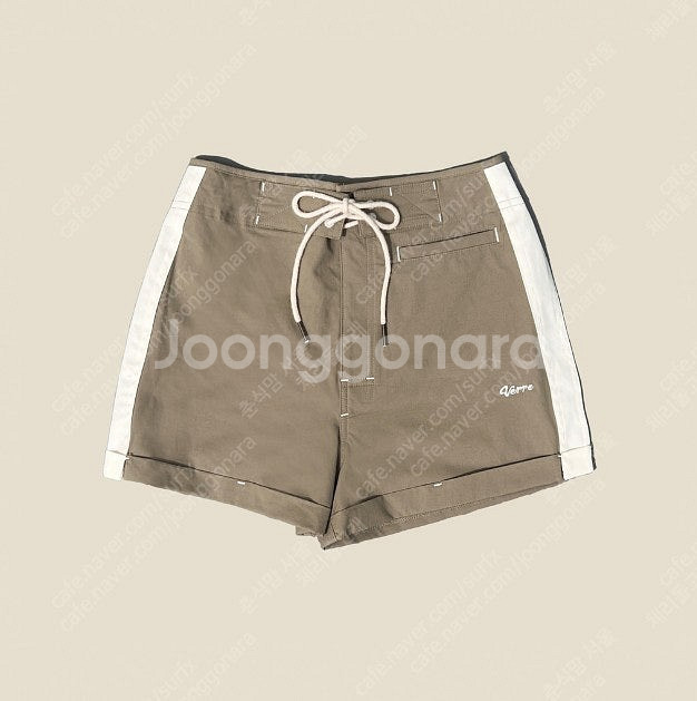 [새상품] 베르 여성 보드숏 카키브라운 XS--0