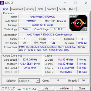 게이밍 컴퓨터 팝니다. (amd 라이젠 5700x3d, 라데온 6700xt)