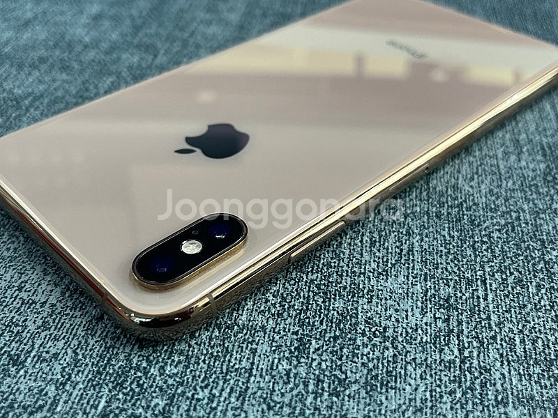 (자급제대용량폰) 아이폰XS맥스 골드 512G 깔끔한 대용량폰 실사용 추천 정상해지 고속충전기 포함 35만원 판매해...--6