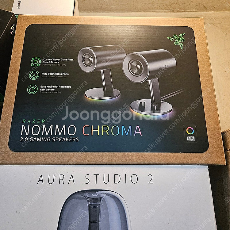 Razer 레이저 놈모 크로마 스피커--0