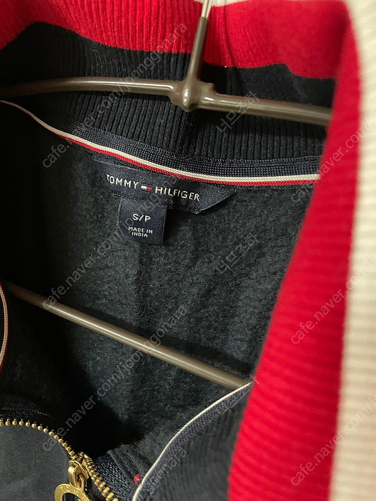 타미힐피거 안감 기모 반집업 원피스--1