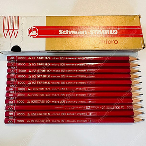 빈티지 연필 판매합니다. (stabilo 8000, E.V.O. schulstift, blackwing eras, 17, 57, mars)