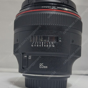 캐논 ef 85mm f 1.2 L II usm(만투) 신동품 팝니다