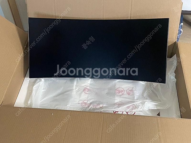 (미개봉) LG 34GS95QE OLED 새상품 급처--0