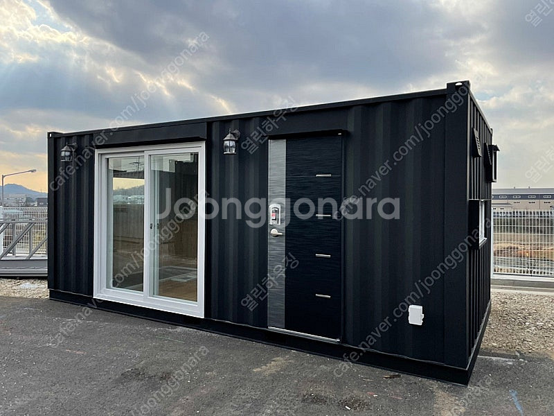 3m x 6m 블랙컬러 농막 컨테이너 판매합니다. <농...--0