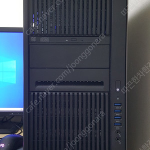 HP Z840 E5-2687WV4(3.0GB)*2CPU TURBO(3.50GB) PC4(112GB) 쿼드로 M4000(8GB)+ HP ZR2440w 전문가용모니터 1대포함