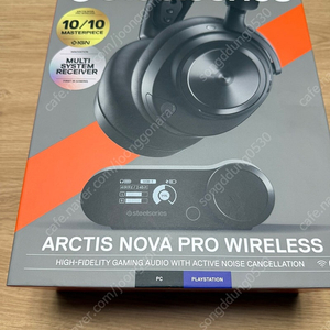 [미개봉]스틸시리즈 아크티스 노바 프로 무선헤드셋 Arctis Nova Pro Wireless