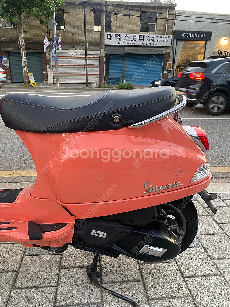 베스파 vespa lx 125 핑크 코랄 스쿠터 판매--5