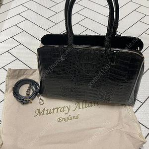 Murray Allan 악어가죽 토트백