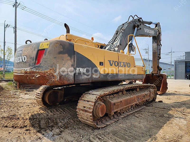 볼보 EC460BP 2009년식 13이상 궤도형 중고굴삭기--2