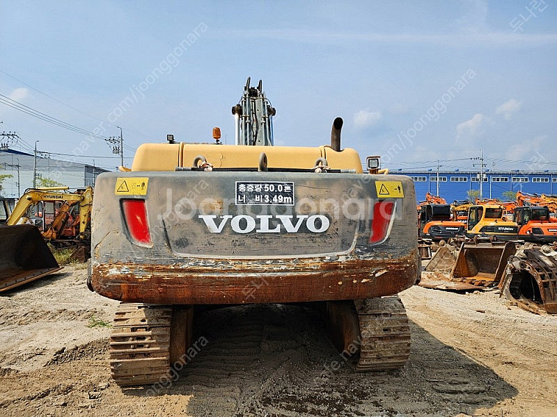 볼보 EC460BP 2009년식 13이상 궤도형 중고굴삭기--3