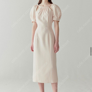 플로움 classic halter neck dress 핑크 XS