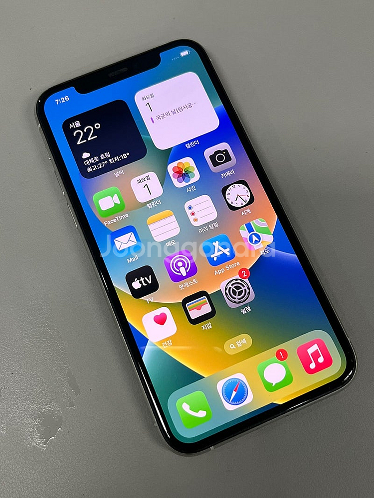 아이폰11프로 화이트 64G 외관 미파손 깨끗한 단말기...--3