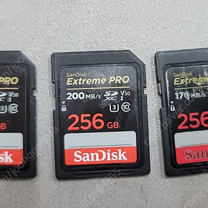 샌디스크 익스트림 프로 SD 카드 256GB 200MB