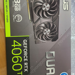 asus rtx 4060 ti dual 미개봉 (as4년) 4060ti