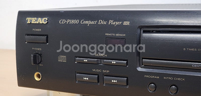 티악 CP-P1800 CD 플레이어--2