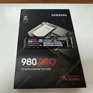 삼성 980 PRO M.2 NVMe SSD 2TB