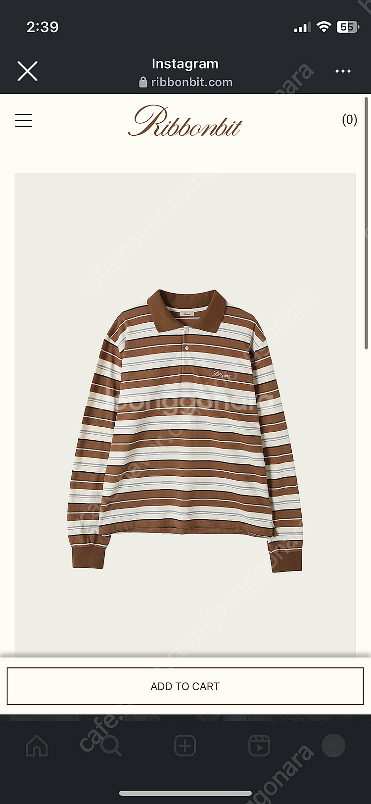 ribbonbit 리본빗 kinko pk shirt 판...--0