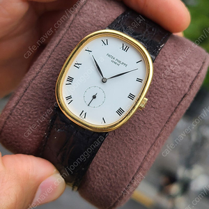 [정품] 파텍필립 골든엘립스 스몰세컨드 블랙 화이트로만 미사용 소장품 (Patek Philippe Golden Ellipse Small Second)