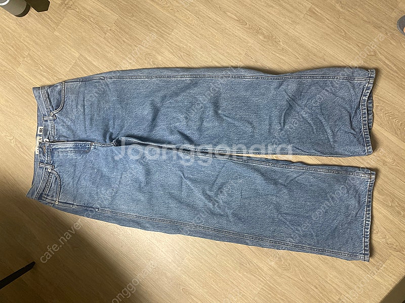 farven loose fit flared denim ...--2