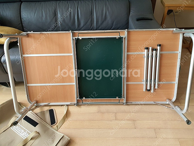 레져맨 캠핑테이블 바베튜테이블 3단폴딩--0