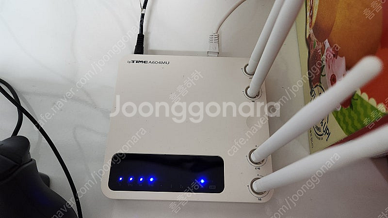 IPTIME 공유기 A604MU 팝니다--1