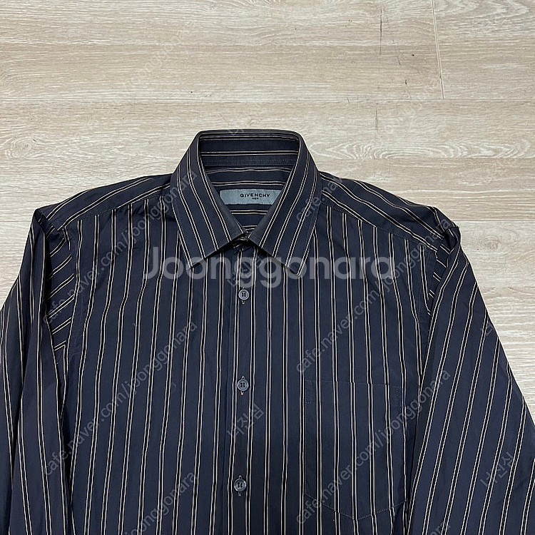 GIVENCHY 지방시 정품 남성 자수 로고 스트라이프...--1