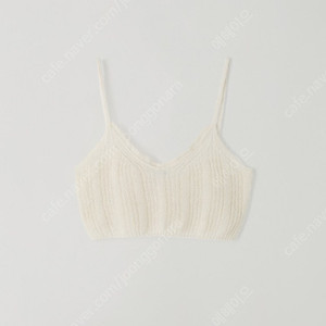 타낫 찹 니트 뷔스티에 chop knit bustier 아이보리 새상품