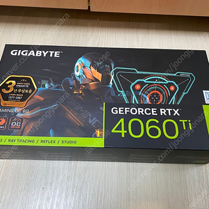 기가비아트 RTX 4060 Ti GAMING OC 8G 그래픽카드 팝니다.