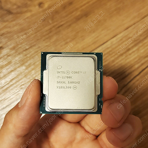 인텔 I7 11700K CPU 판매합니다 택포