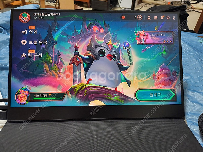 한성 터치 모니터 17인치 TFX173PB 판매합니다--0