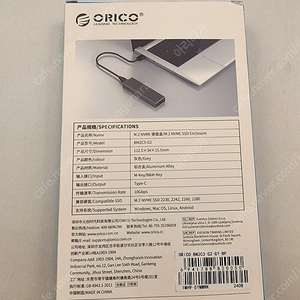 오리코 orico ssd 인클로저, ssd 케이스 BM2C3-G2