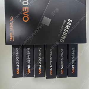 미개봉 정품 삼성전자 SSD 870EVO 500GB 팝니다.