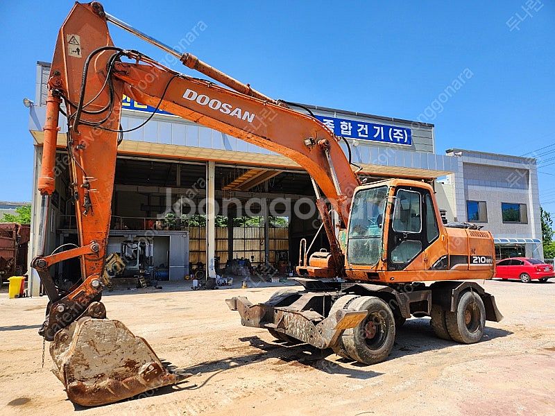 대우 두산 SL210W 2003년식 중고굴삭기 08 타...--0
