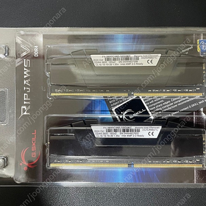 DDR4 지스킬 Ripjaws 3600cl16 32gb 신품