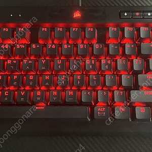 커세어 K70 RGB TKL 챔피언 시리즈 기계식 키보드 (저소음 적축)