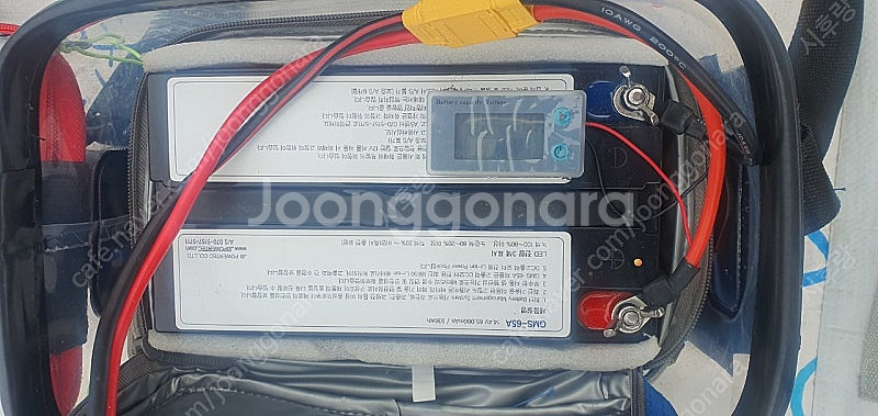 1마력 가이드 65a 베터리 세트--1