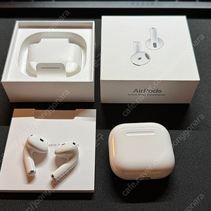 애플 에어팟 4 액티브 노이즈 캔슬링 모델 With AppleCare+ / Apple AirPods 4 ANC With AppleCare+ 팝니다.