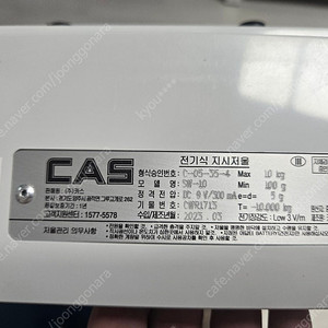 카스 SW-1S 10KG(5g단위)