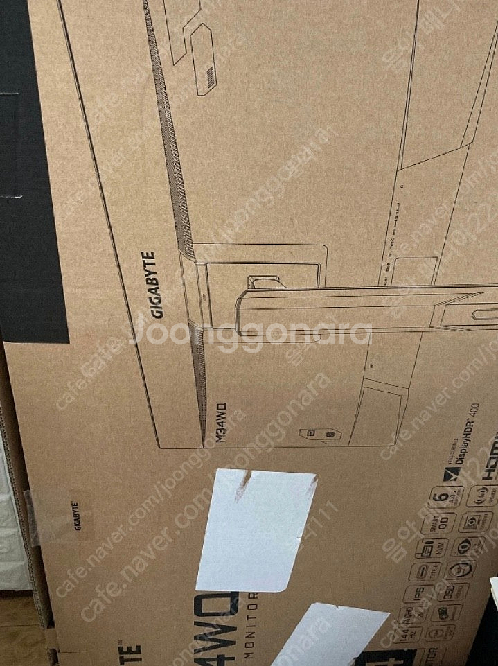 기가바이트 모니터 m34wq 144 hdr kvm--0