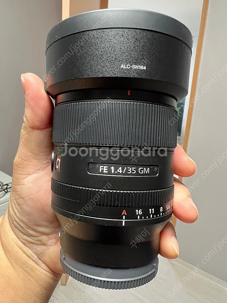 소니 35gm (35mm f1.4 gm) 렌즈 팝니다....--0