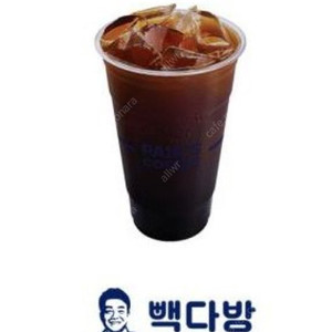 빽다방 앗메리카노 1500원 아이스 (메뉴변경가능) 노말한 소프트