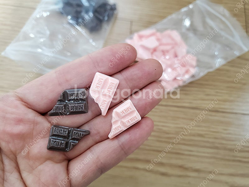 석고방향제 파츠 왕관 초콜릿 러브 별 등--5