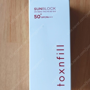 [새제품] 톡스앤필 썬블럭 SPF50+ PA+++