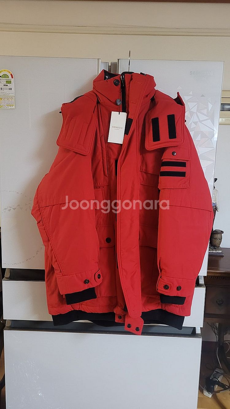 송지오옴므 탄창패딩 코트 자켓 닐바렛 점퍼 블루종 버버...--1