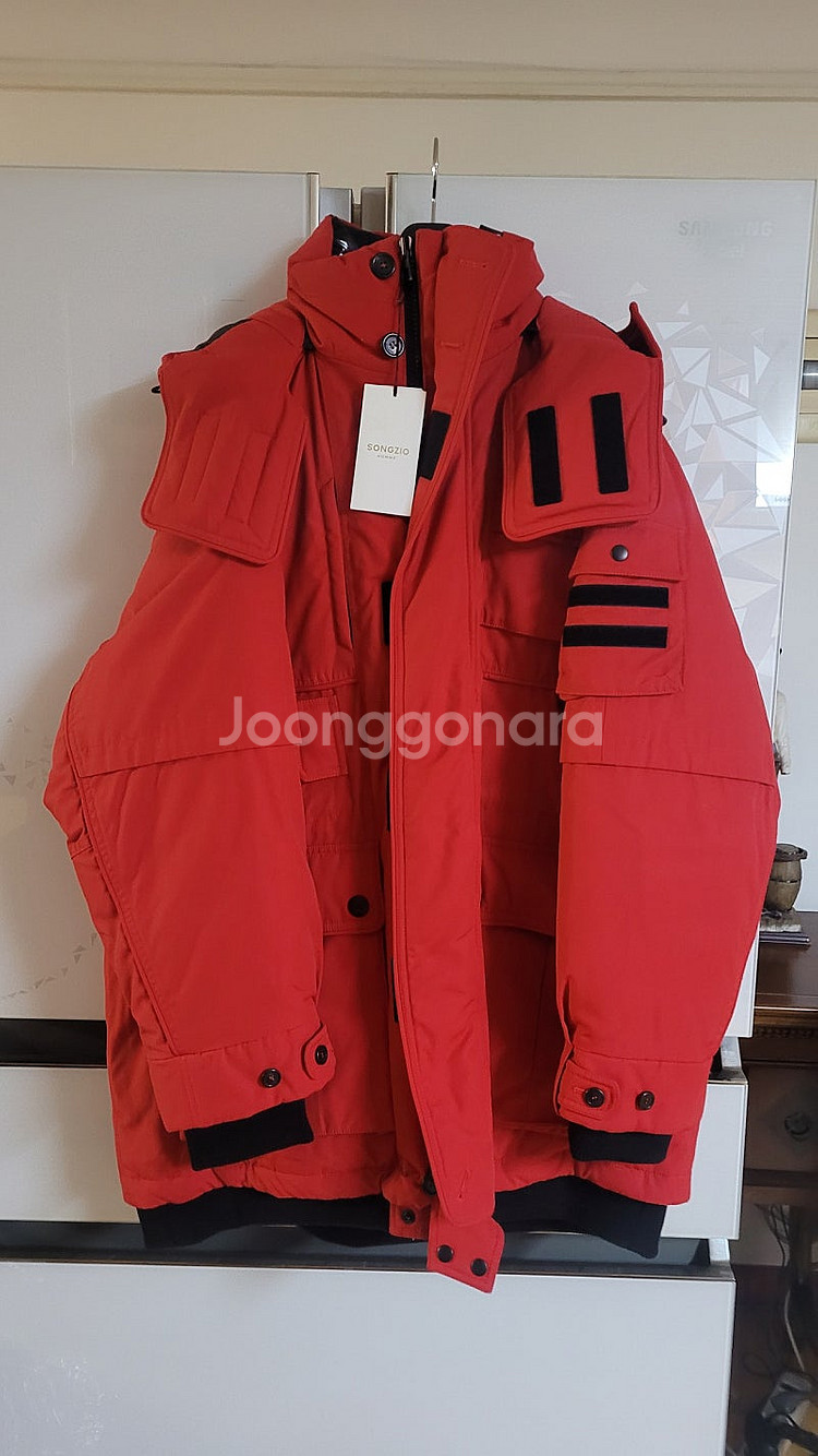 송지오옴므 탄창패딩 코트 자켓 닐바렛 점퍼 블루종 버버...--2