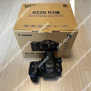 캐논 정품 EOS R5C 바디 판매합니다.