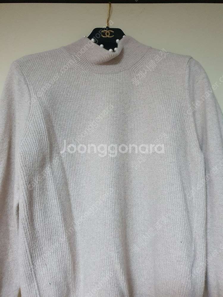 구호 KUHO 20 글리터 진주 포인트 니트 (S)--2
